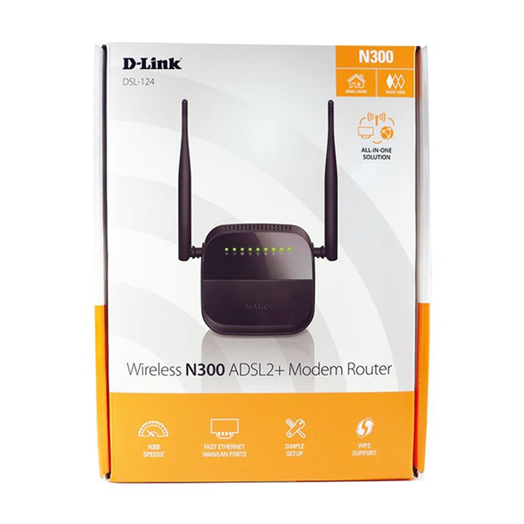 +D-LINK DSL-124 ADSL2