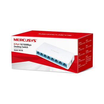سوئیچ 8 پورت 10/100Mbps مرکوسیس مدل MS108