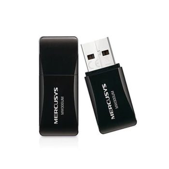 کارت شبکه وایرلس 300Mbps مرکوسیس مدل MW300UM