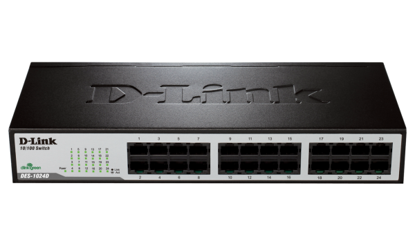 D-Link 24-Port 10-100 Switch DES-1024D