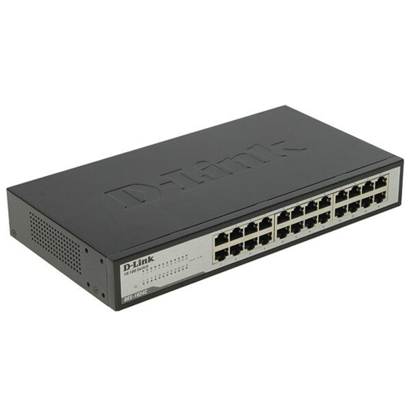 D-Link DGS-1024C 24-Port Gigabit Unmanaged Rackmount Switch