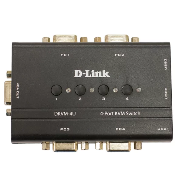 D-Link KVM Switch KVM-4U