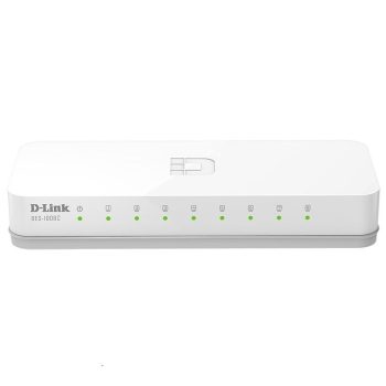 Switch 8-Port 10/100 Mbps Unmanaged DES-1008c