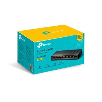 TP-LINK LS1008G 8-Port 10/100/1000 Mbps Desktop Switch